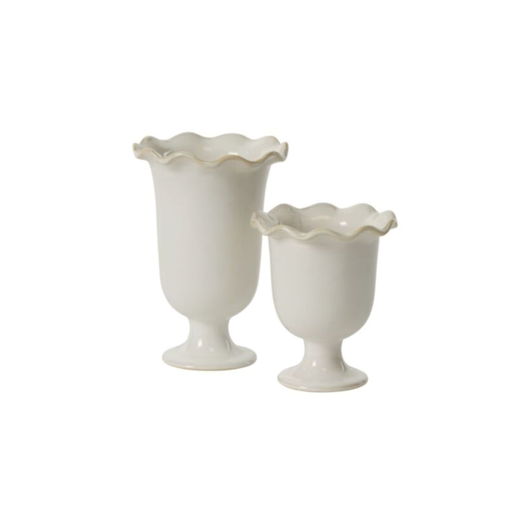 ESPERANZA VASE, WHITE