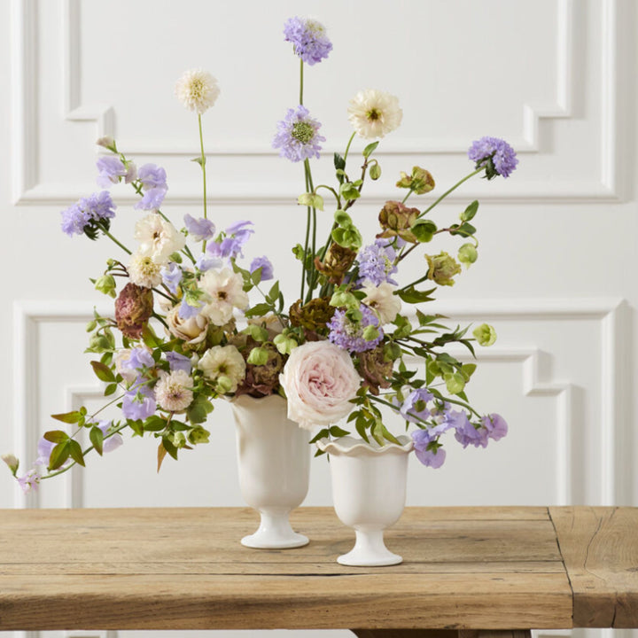 ESPERANZA VASE, WHITE