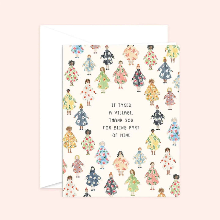 IT TAKES A VILLAGE, CARD