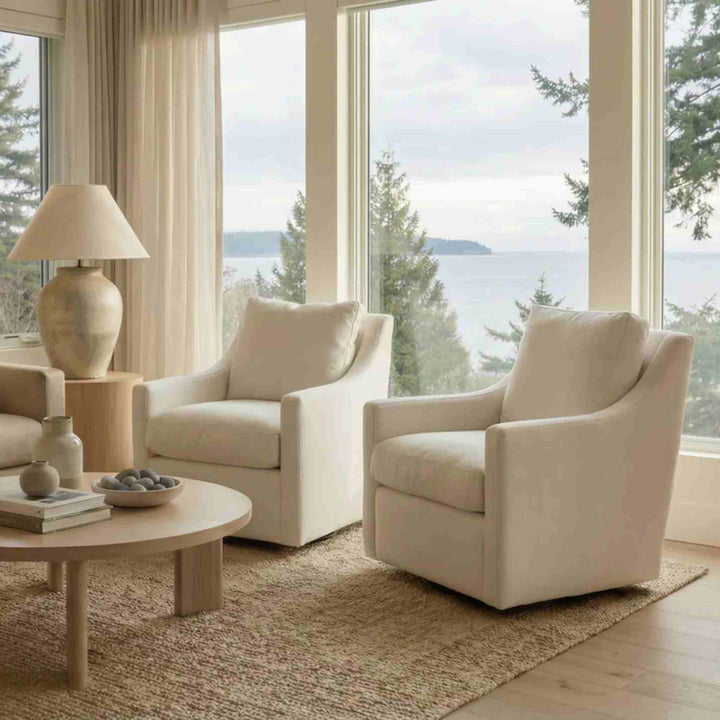 JESSIE SWIVEL CHAIR, CUSTOMIZABLE