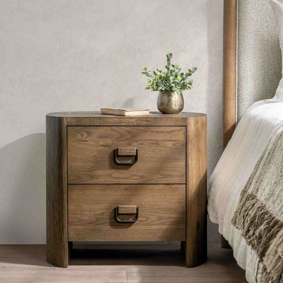 KALISTA 2 DRAWER NIGHTSTAND