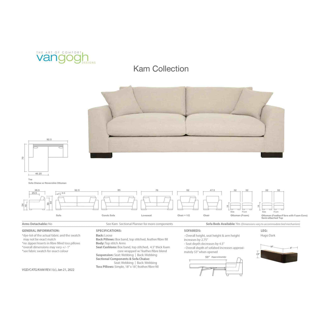 *IN STOCK* KAM SOFA, GR. 14, SPRINGSTEEN THE ANGEL