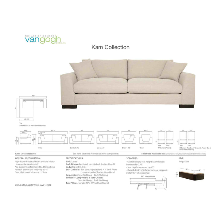 *IN STOCK* KAM SOFA, GR. 14, SPRINGSTEEN THE ANGEL