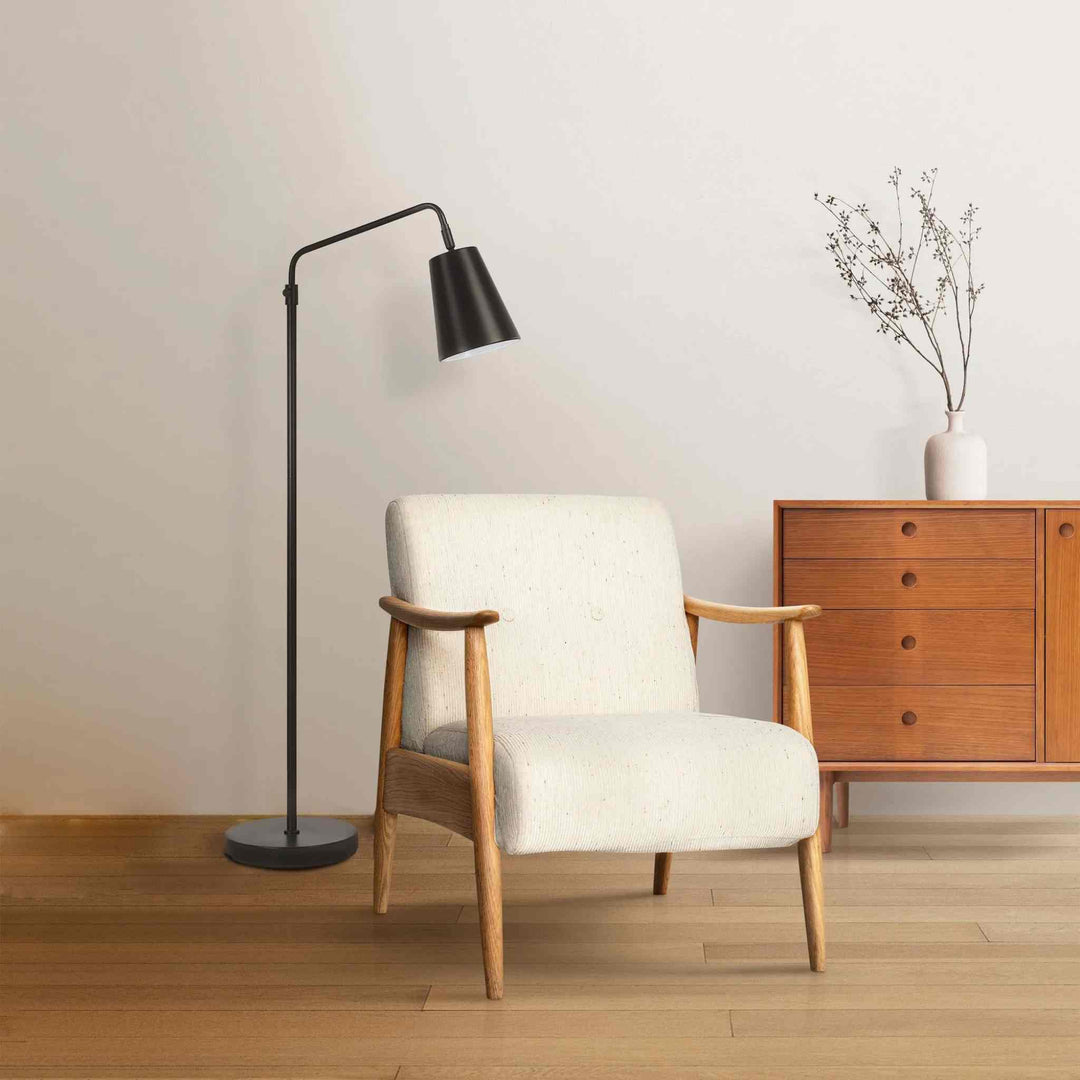 NOTTINGHAM FLOOR LAMP, BLACK