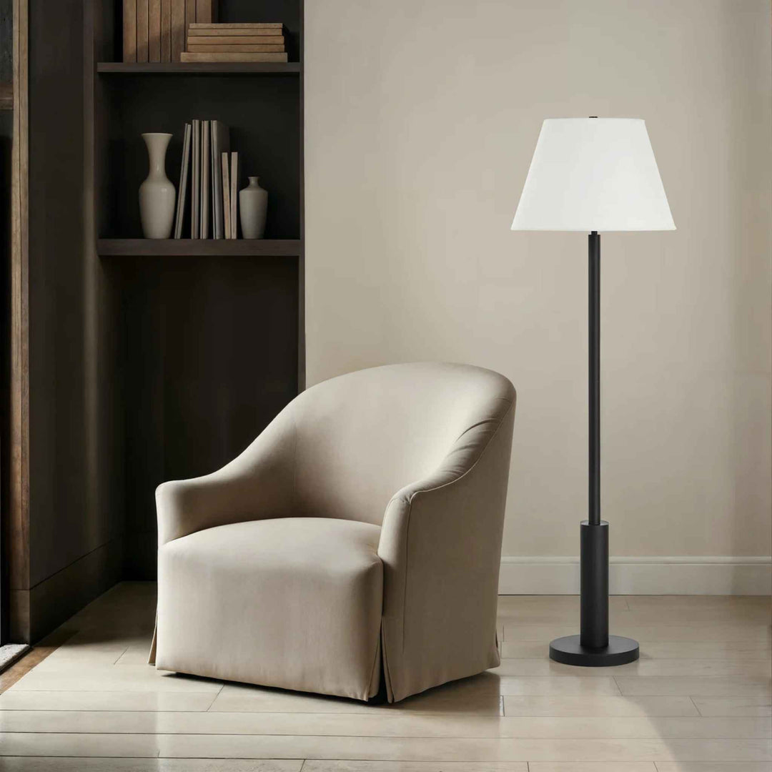 EBONY FLOOR LAMP