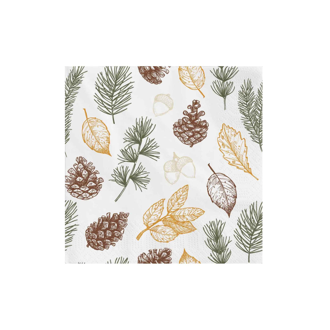 WOODLAND HARMONY, LUNCHEON NAPKINS