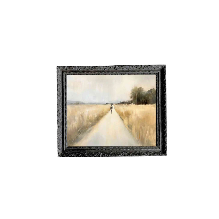 FALL FIELD WALK, BLACK FRAME
