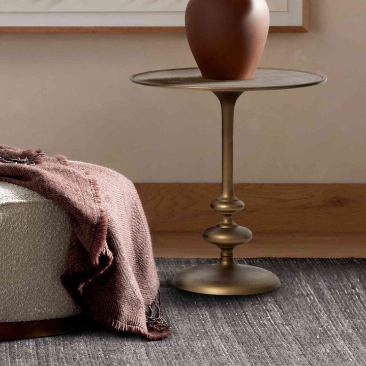 MARLOW PEDESTAL TABLE