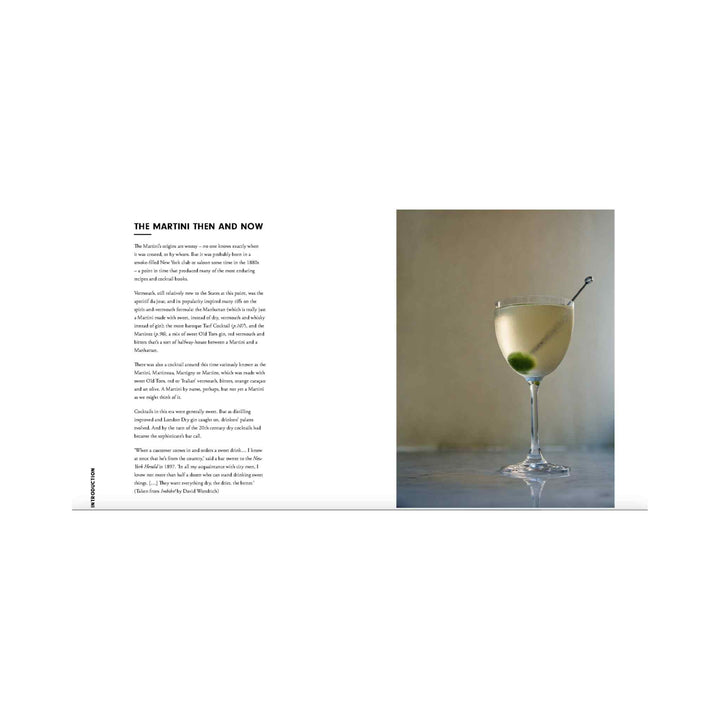 MARTINI, THE ULTIMATE GUIDE TO A COCKTAIL ICON, BOOK