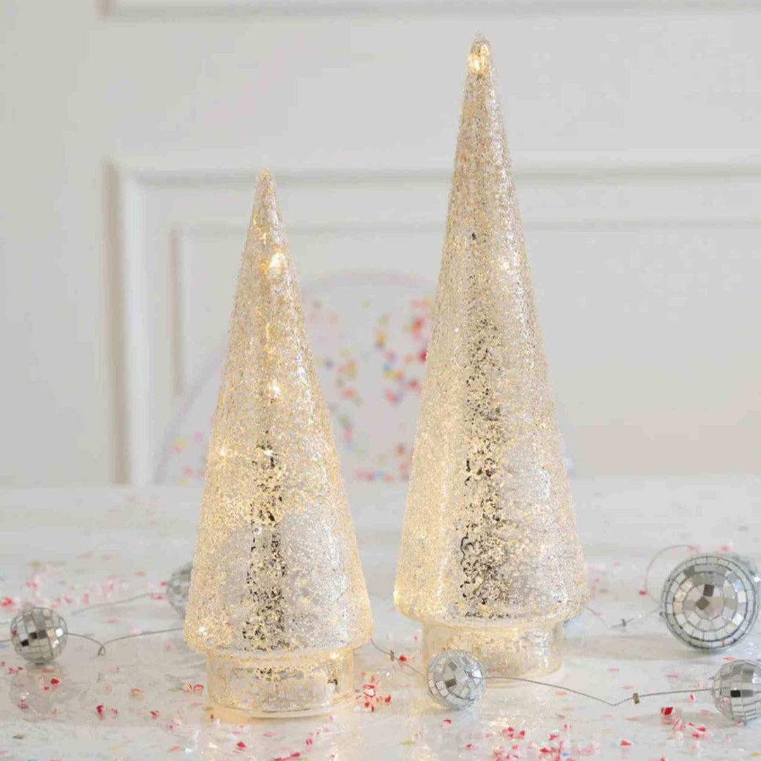 METALLIC TEXTURED LED TREE