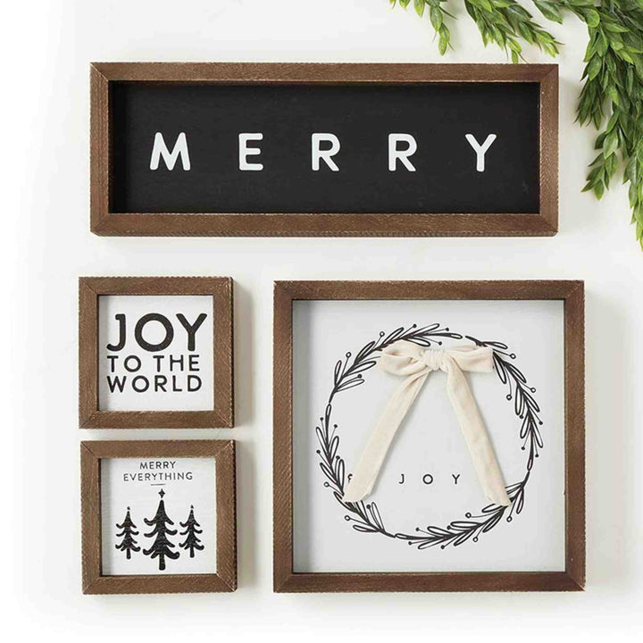 MERRY, FRAMED ART
