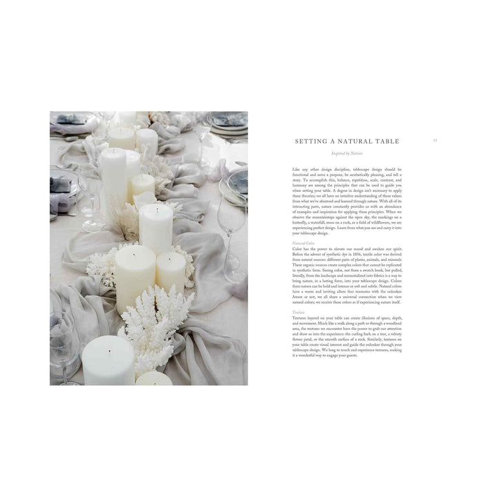 NATURAL TABLES, BOOK