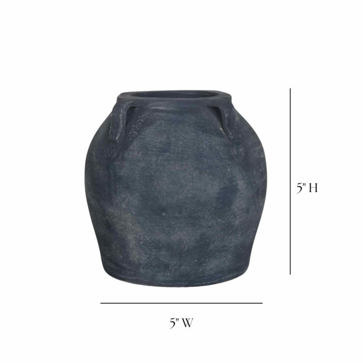 NOIR POT WITH HANDLES
