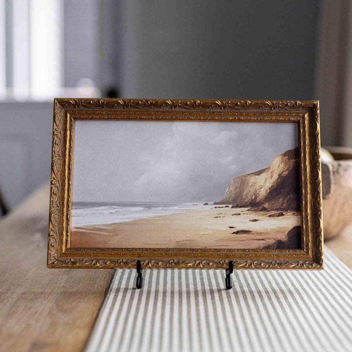 OCEANSIDE CLIFF, FRENCH BRASS GOLD