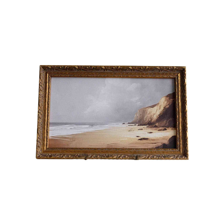 OCEANSIDE CLIFF, FRENCH BRASS GOLD