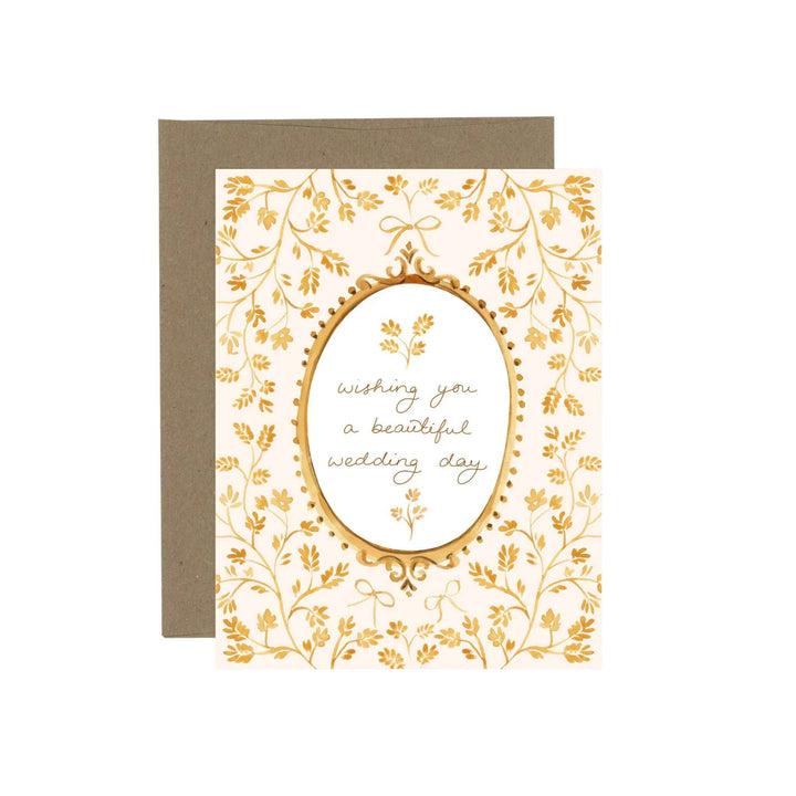 ORNATE WEDDING DAY, CARD