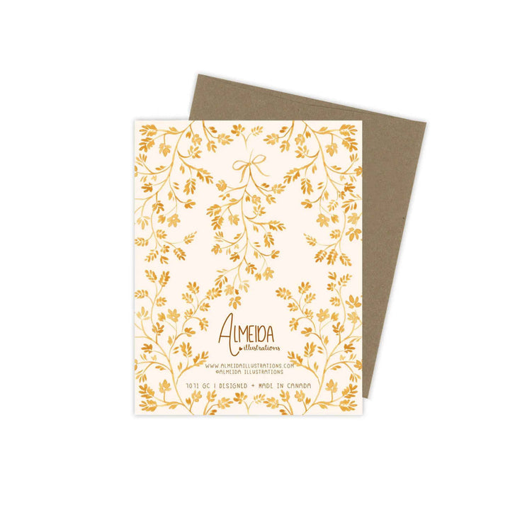 ORNATE WEDDING DAY, CARD