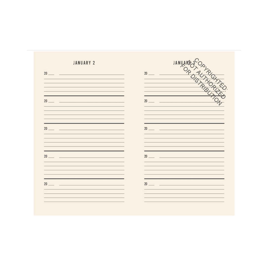 ONE LINE A DAY JOURNAL