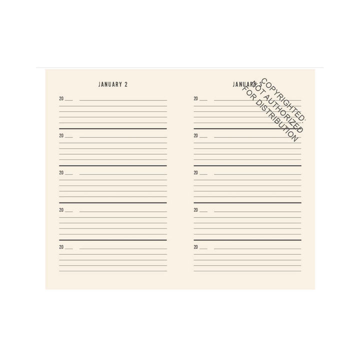 ONE LINE A DAY JOURNAL
