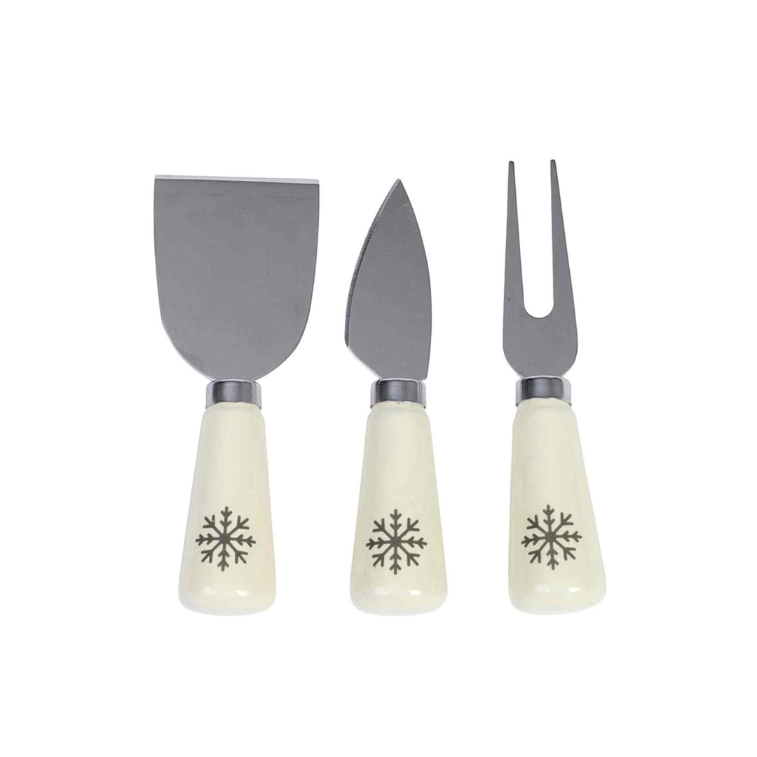 CHEESE KNIVES SET, SNOWFLAKE