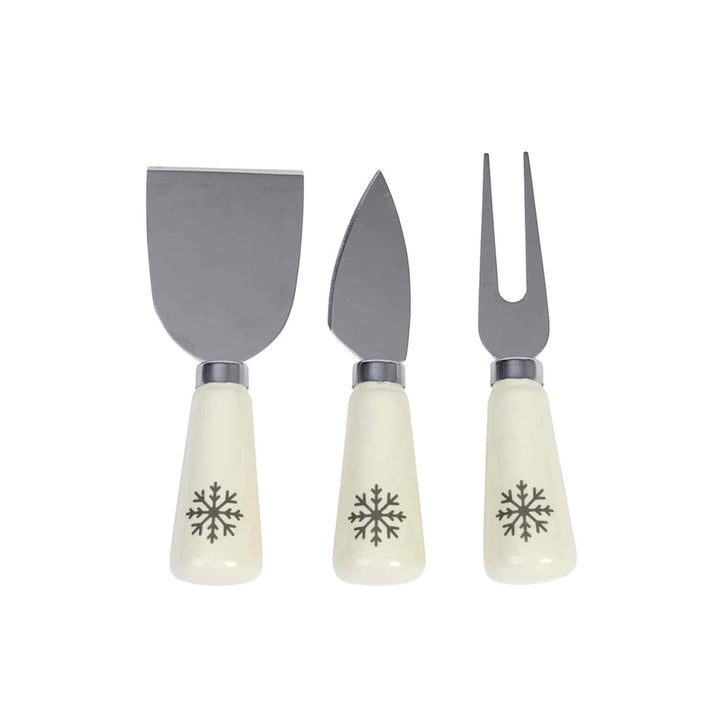 CHEESE KNIVES SET, SNOWFLAKE