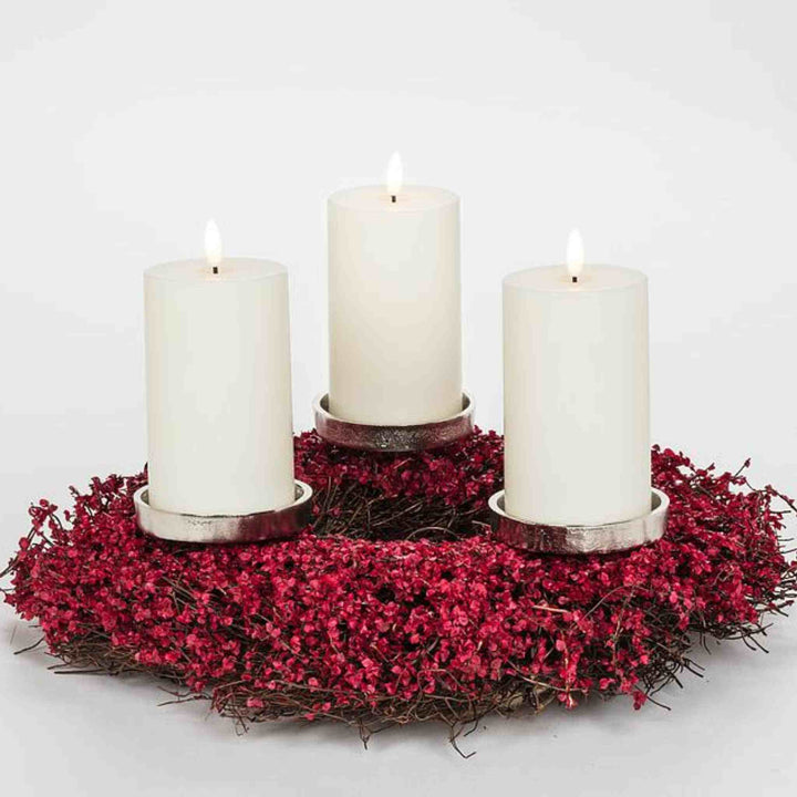 PILLAR HOLDER W/ STAKE, GOLD