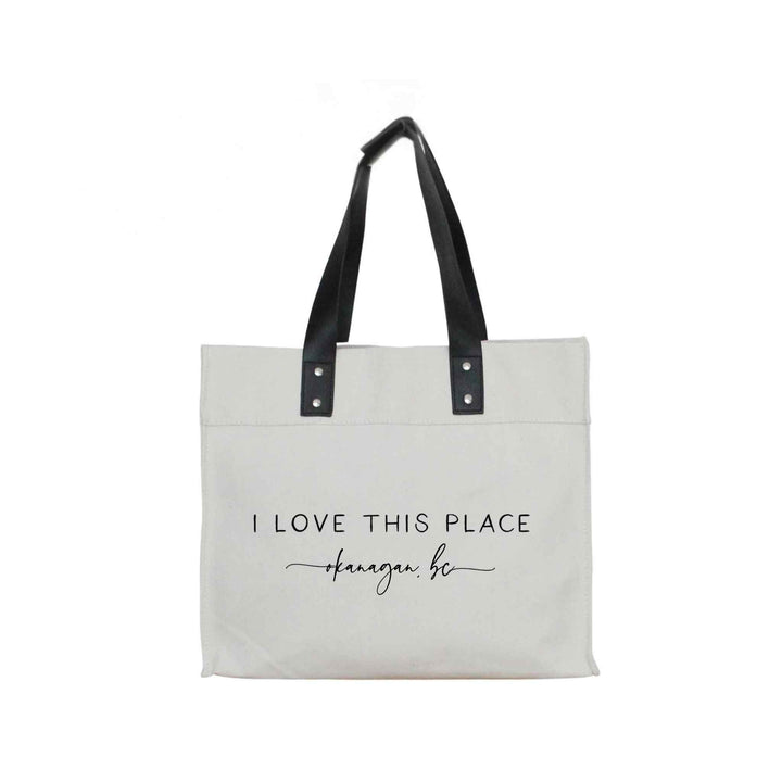 I LOVE THIS PLACE, TOTE BAG