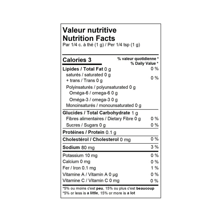 QUEBEC MAPLE SMOKED SALT