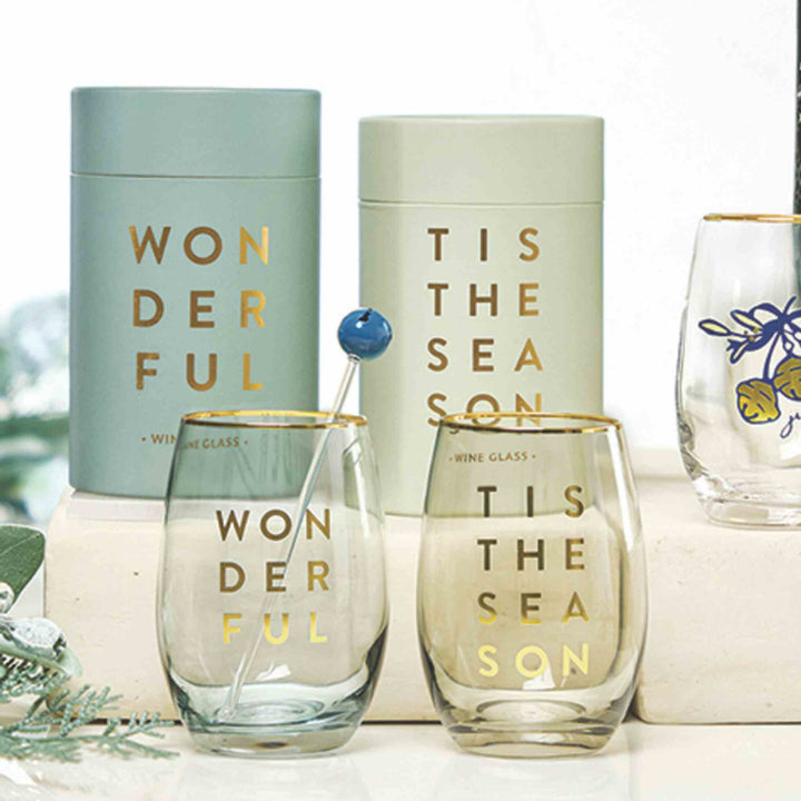 STEMLESS WINE GLASS, THE SEASON