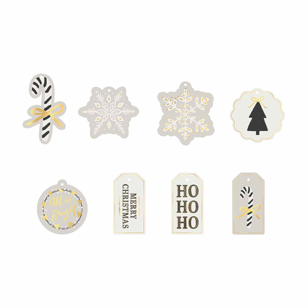 GIFT TAG BOOK, CANDY CANE