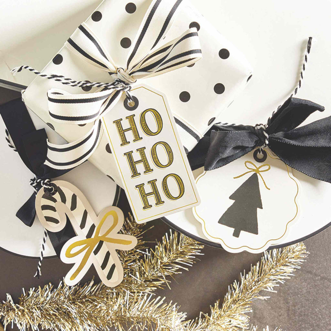 GIFT TAG BOOK, CANDY CANE