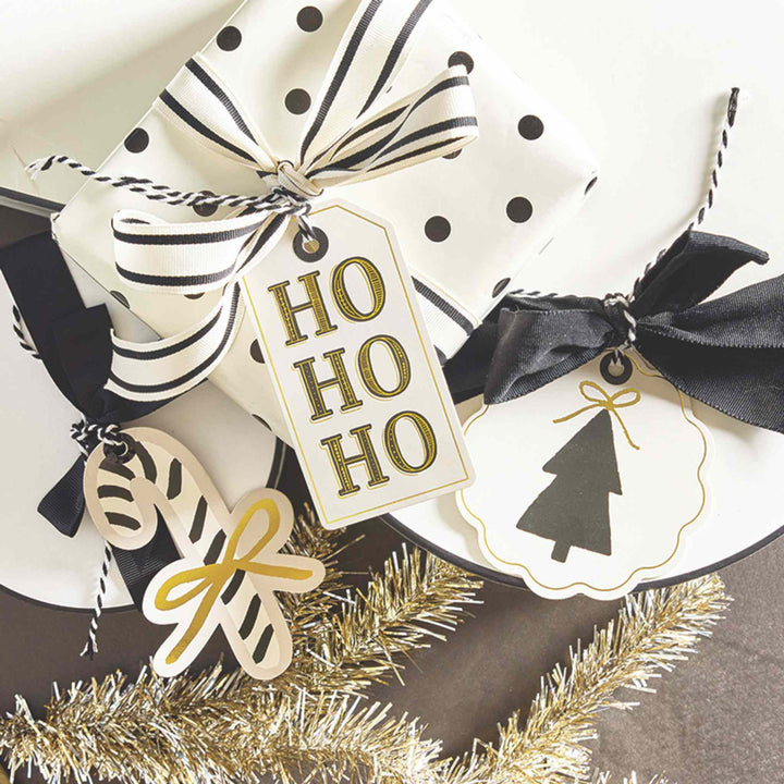 GIFT TAG BOOK, CANDY CANE