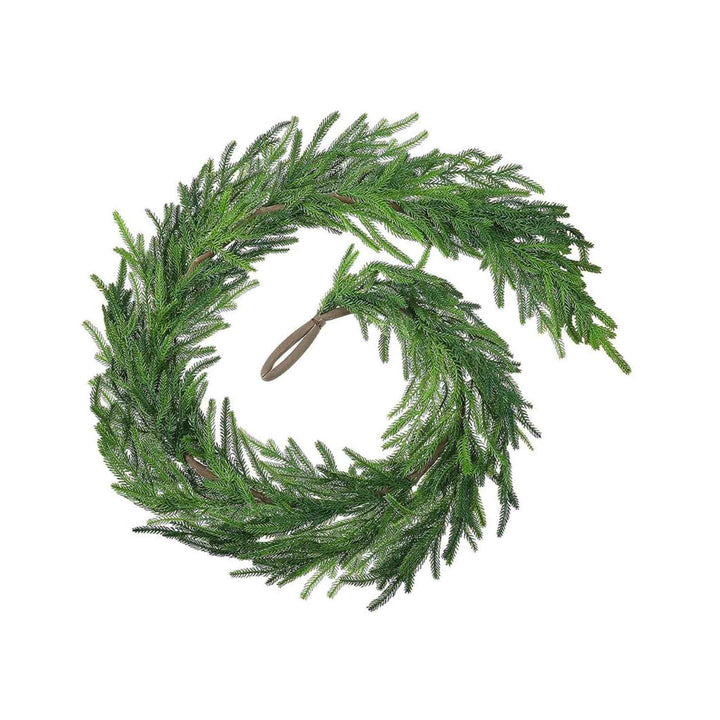 REAL FEEL NORFOLK PINE GARLAND, 10'