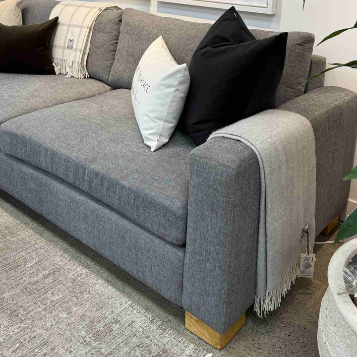 *IN STOCK* RETREAT SOFA, GR. 10, SUBLIME STEEL