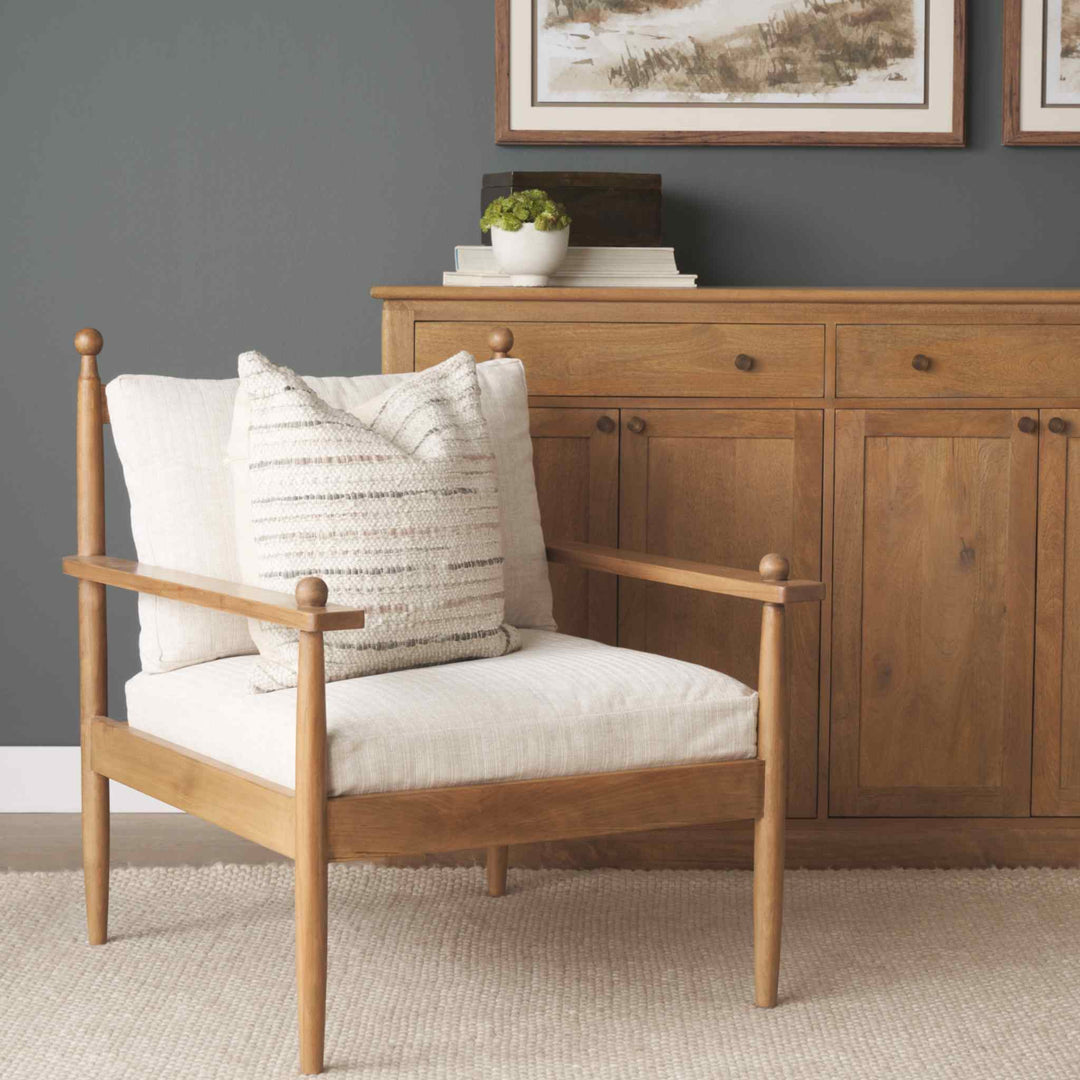 DELILIAH ACCENT CHAIR, BEIGE