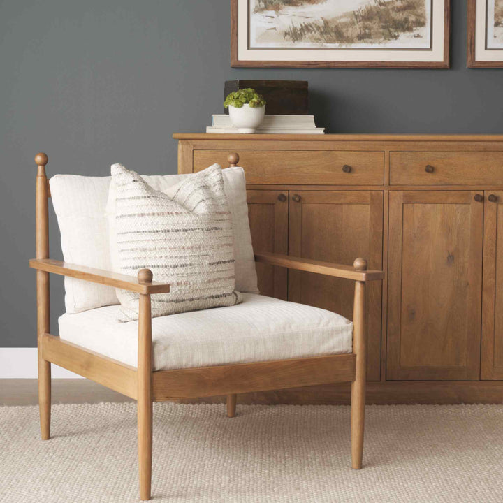 DELILIAH ACCENT CHAIR, BEIGE