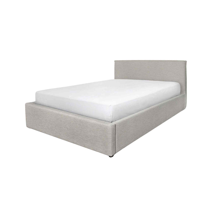 JULIA BED, SHORT HEADBOARD, SAND