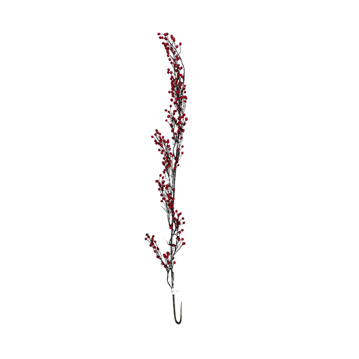 SHINY RED MINI CRANBERRY GARLAND, 54"