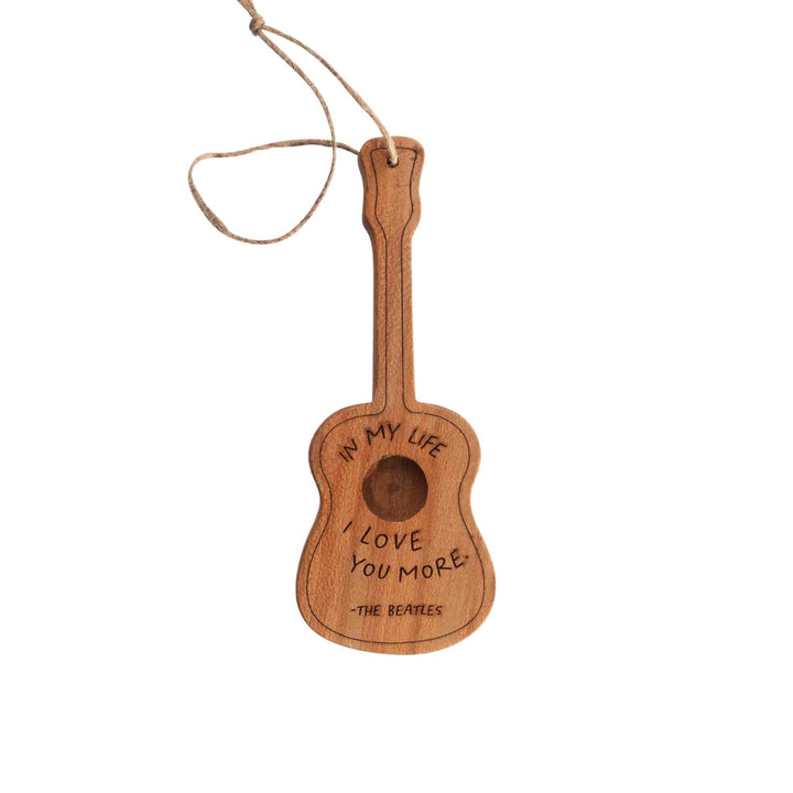 WOODEN GUITAR ORNAMENTS