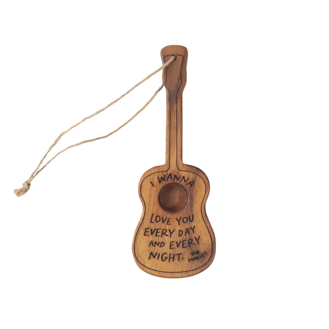 WOODEN GUITAR ORNAMENTS