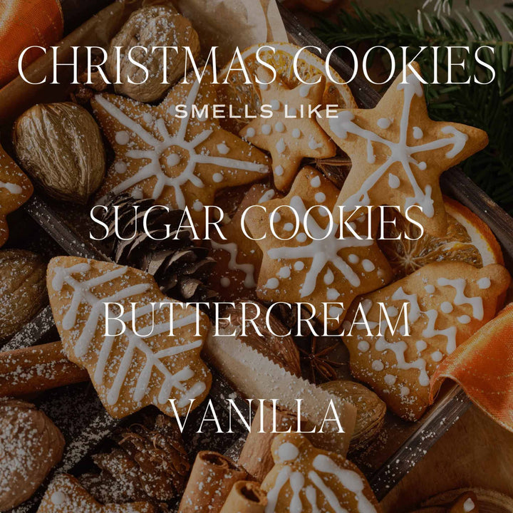 CHRISTMAS COOKIES, SOY CANDLE, 9OZ