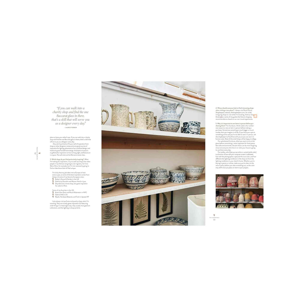 THE ESSENTIALS: THE ART OF INTERIOR DESIGN, BOOK