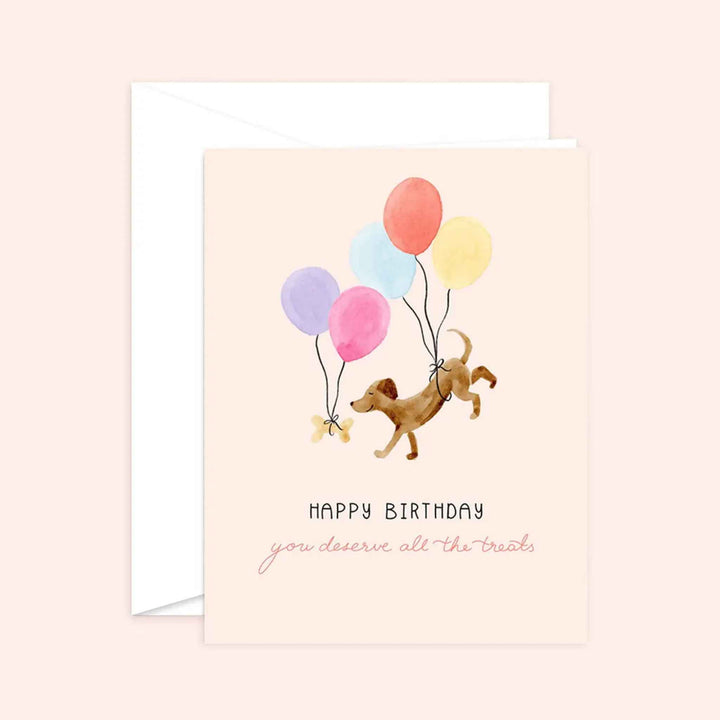 TREATS ON YOUR BIRTHDAY, CARD