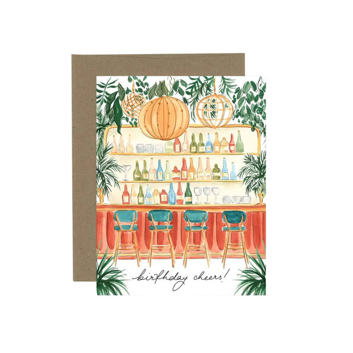 TROPICAL BIRTHDAY CHEERS, CARD