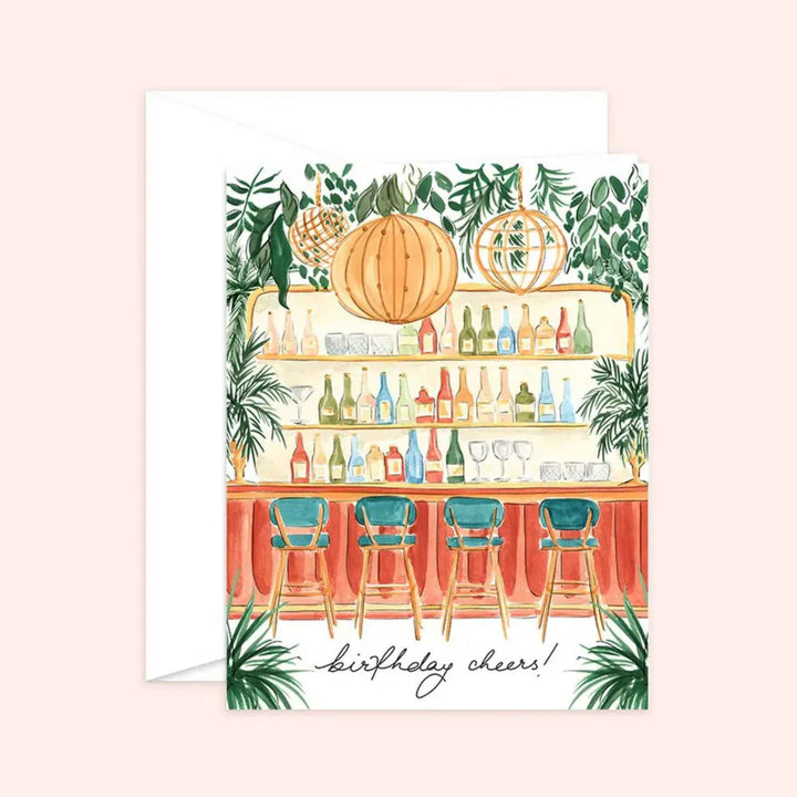 TROPICAL BIRTHDAY CHEERS, CARD