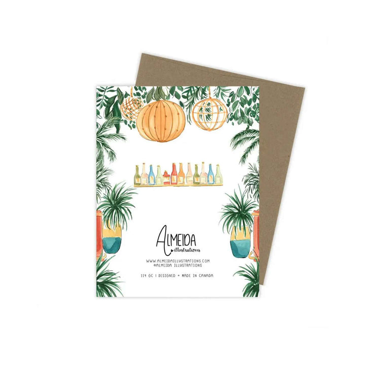 TROPICAL BIRTHDAY CHEERS, CARD