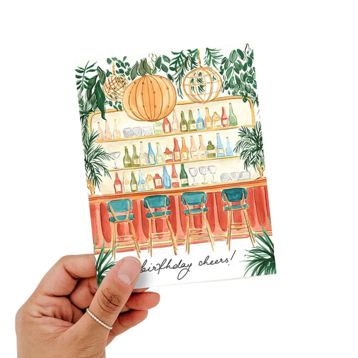 TROPICAL BIRTHDAY CHEERS, CARD