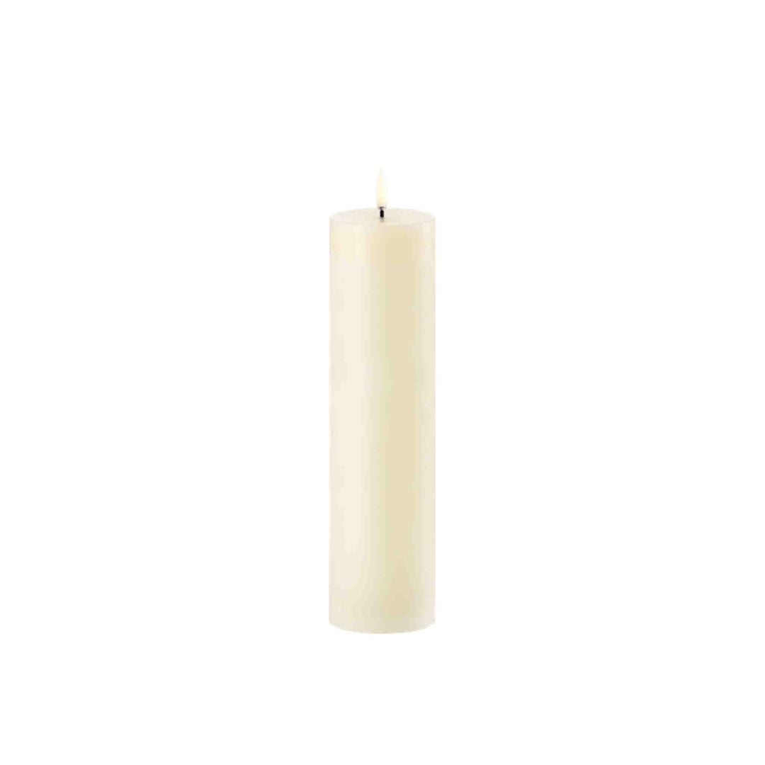 DANISH LED PILLAR, IVORY