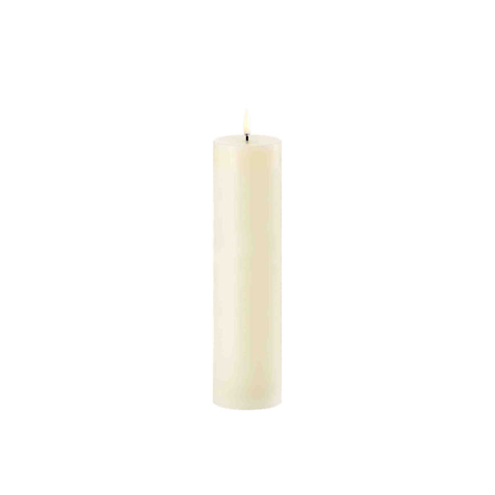 DANISH LED PILLAR, IVORY