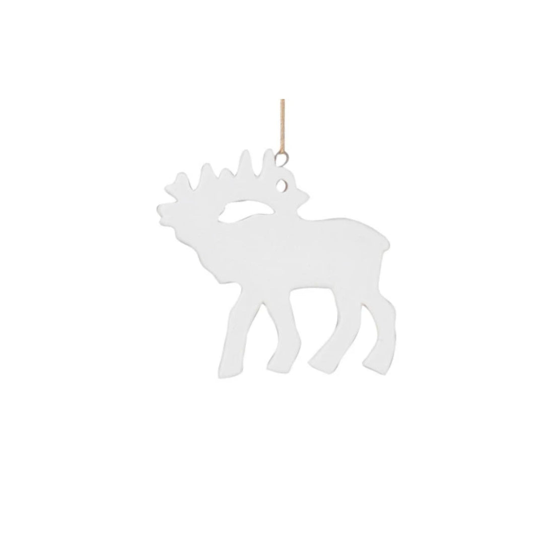 STONEWARE ARCTIC ANIMAL ORNAMENT